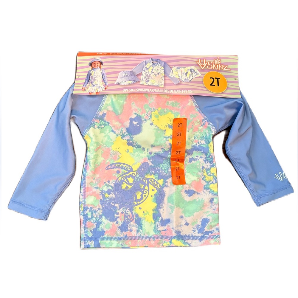 UV Skinz Kids Swimsuit + Hat - Size 2T